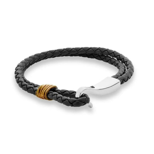 Arak leather bracelet for men - Wedding Rings |  Abuja | Lagos | Nigeria