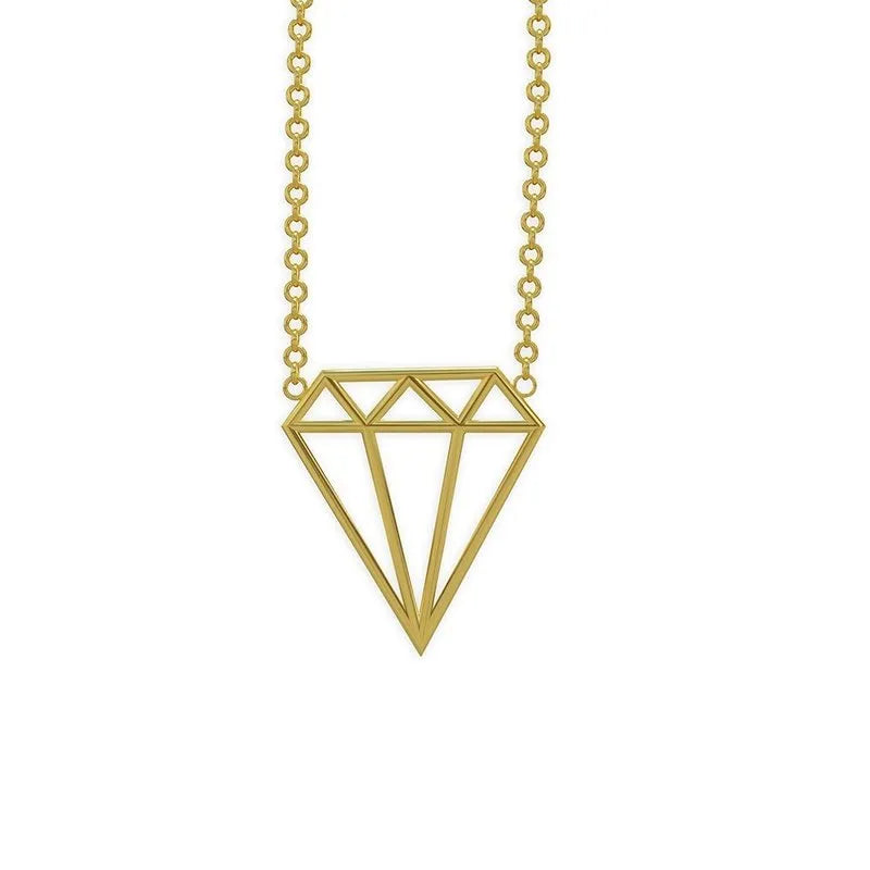 Alivia 9kt gold pendant and chain - Wedding Rings |  Abuja | Lagos | Nigeria