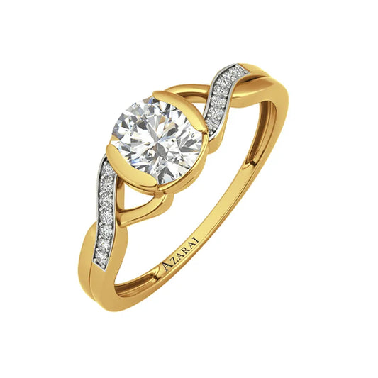 Anise 9kt gold engagement ring - Wedding Rings |  Abuja | Lagos | Nigeria