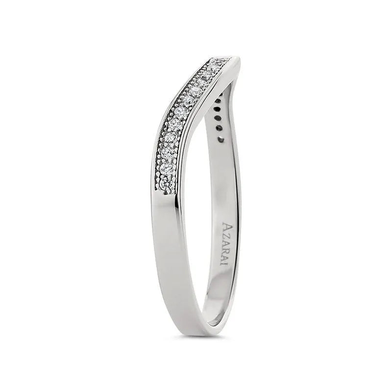 Harlow sterling silver wedding band - Wedding Rings |  Abuja | Lagos | Nigeria