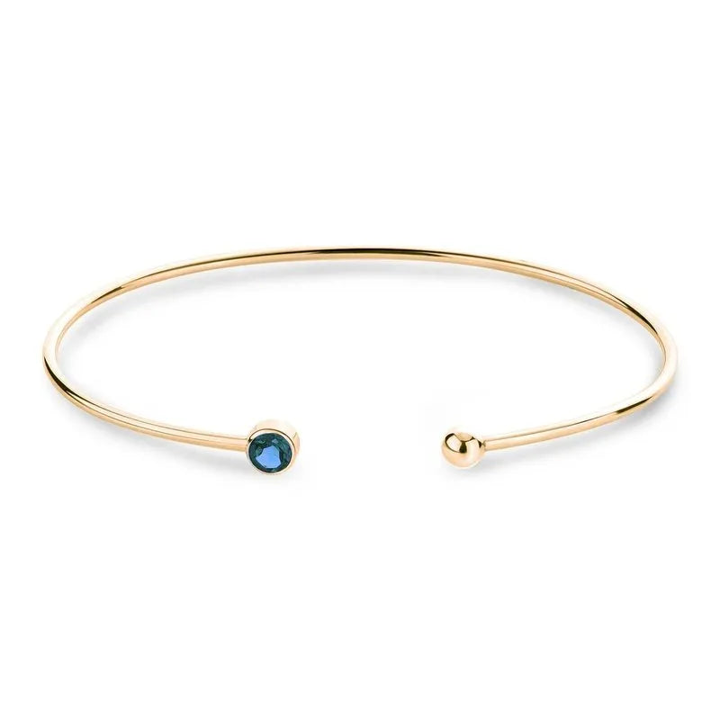 Nahla 9kt gold birthstone women's bracelet - Wedding Rings |  Abuja | Lagos | Nigeria