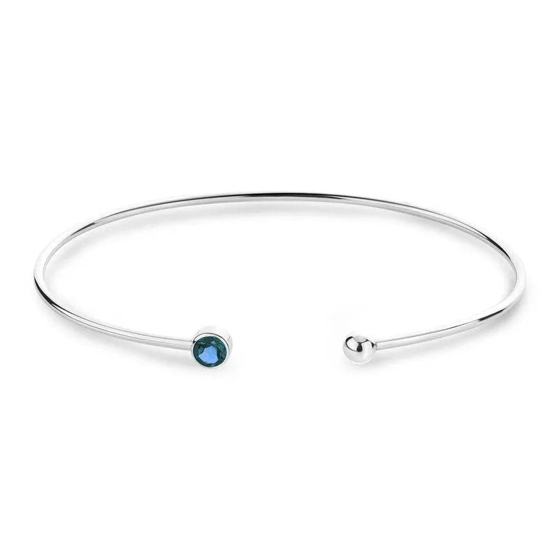 Nahla sterling silver birthstone women's bracelet - Wedding Rings |  Abuja | Lagos | Nigeria