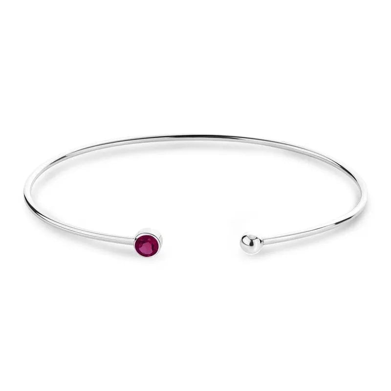 Nahla sterling silver birthstone women's bracelet - Wedding Rings |  Abuja | Lagos | Nigeria