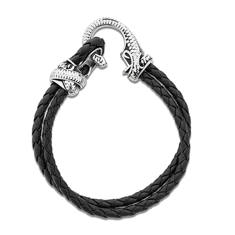 Laida leather bracelet for men - Wedding Rings |  Abuja | Lagos | Nigeria