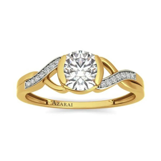 Anise 9kt gold engagement ring - Wedding Rings |  Abuja | Lagos | Nigeria