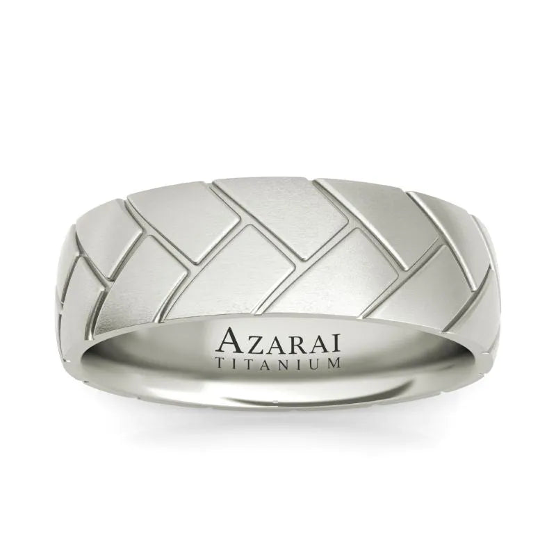 Ashby titanium wedding band ON CLEARANCE