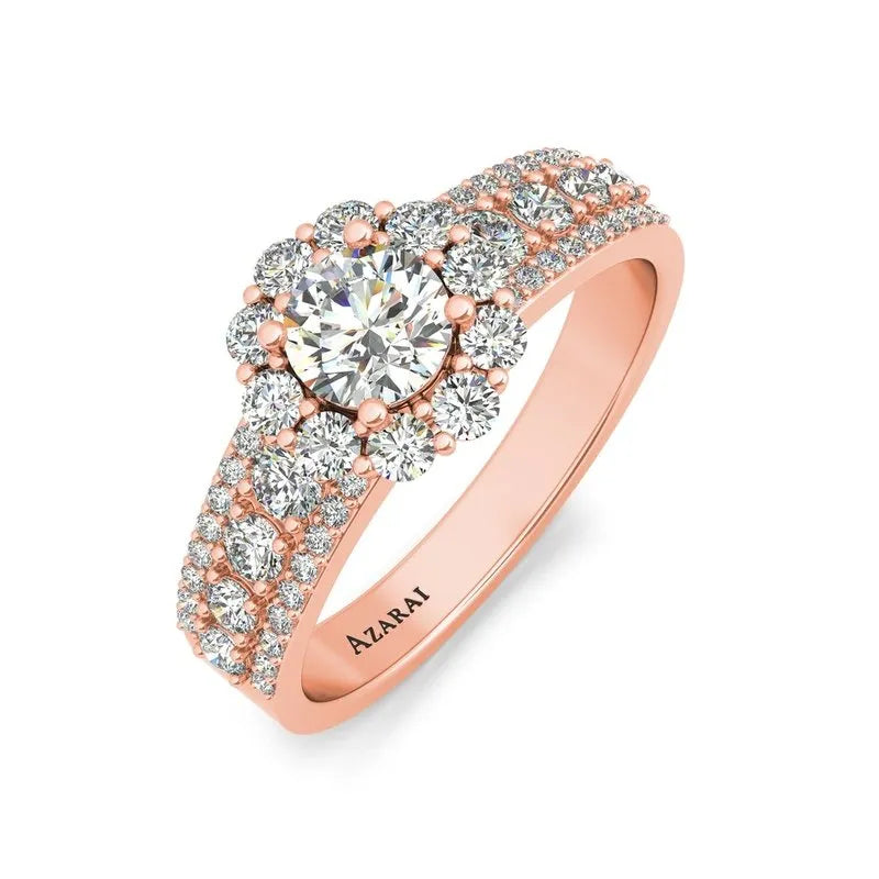 Auburn 14kt gold engagement ring - Wedding Rings |  Abuja | Lagos | Nigeria