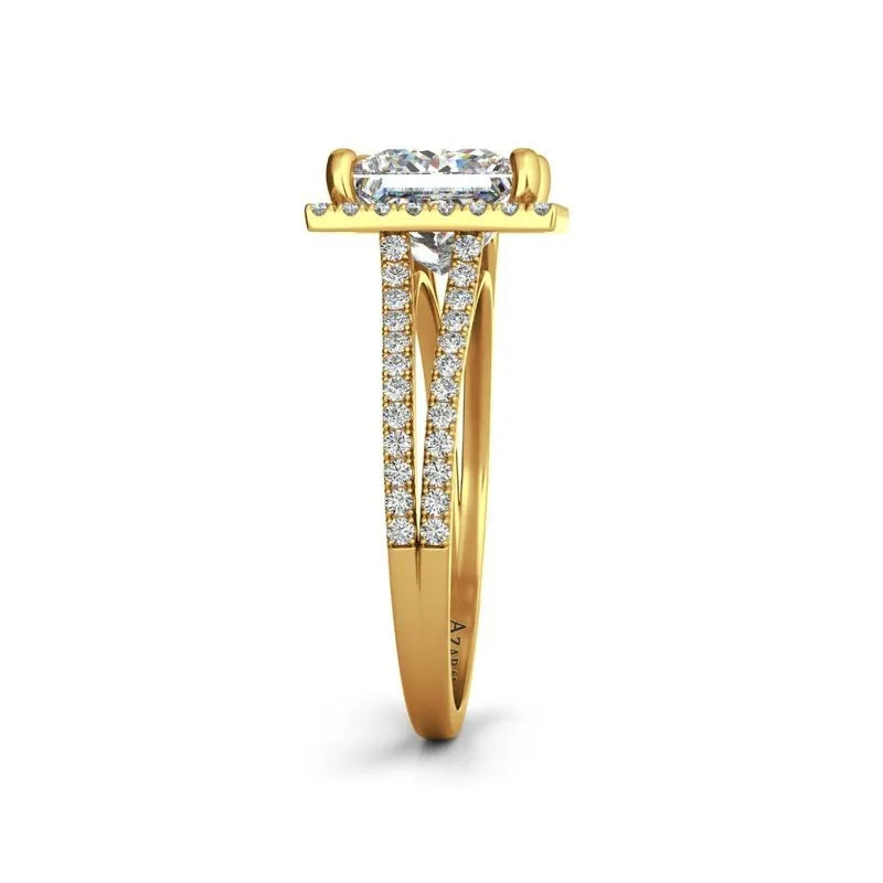 Charlise 14kt gold engagement ring - Wedding Rings |  Abuja | Lagos | Nigeria