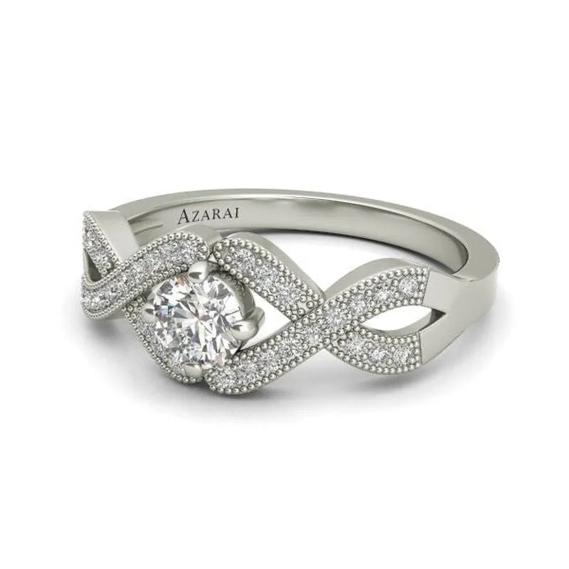 Cielis sterling silver engagement ring - Wedding Rings |  Abuja | Lagos | Nigeria