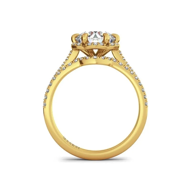 Daphne 9kt gold bridal set - Wedding Rings |  Abuja | Lagos | Nigeria