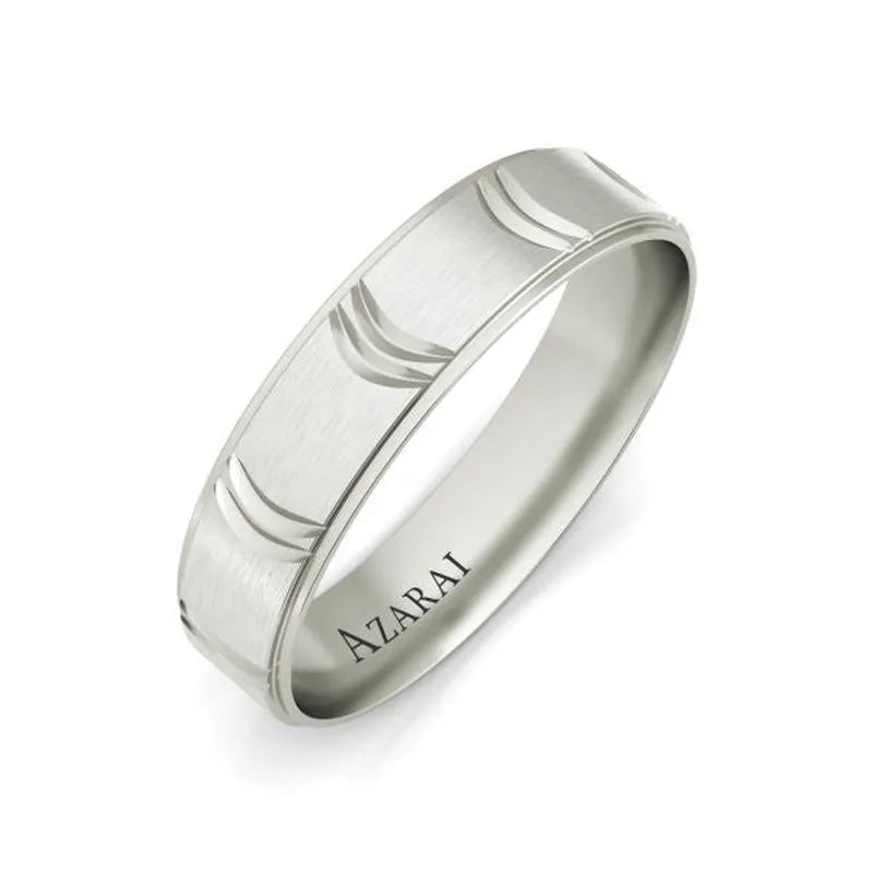 Ellison sterling silver wedding band - Wedding Rings |  Abuja | Lagos | Nigeria