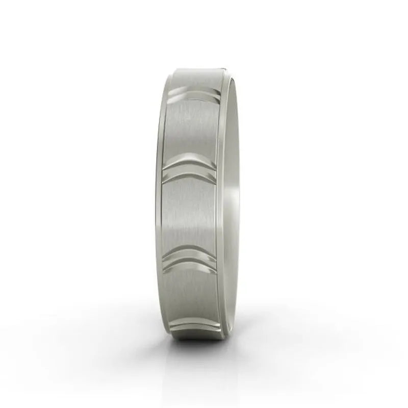 Ellison sterling silver wedding band - Wedding Rings |  Abuja | Lagos | Nigeria