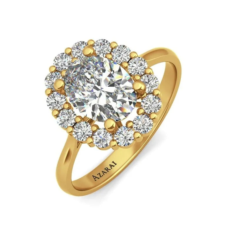 Francine 9kt gold engagement ring - Wedding Rings |  Abuja | Lagos | Nigeria