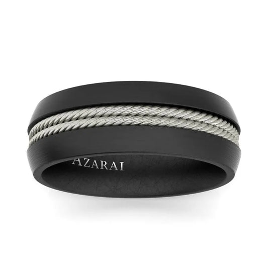 Gotham carbon fibre wedding band - Wedding Rings |  Abuja | Lagos | Nigeria