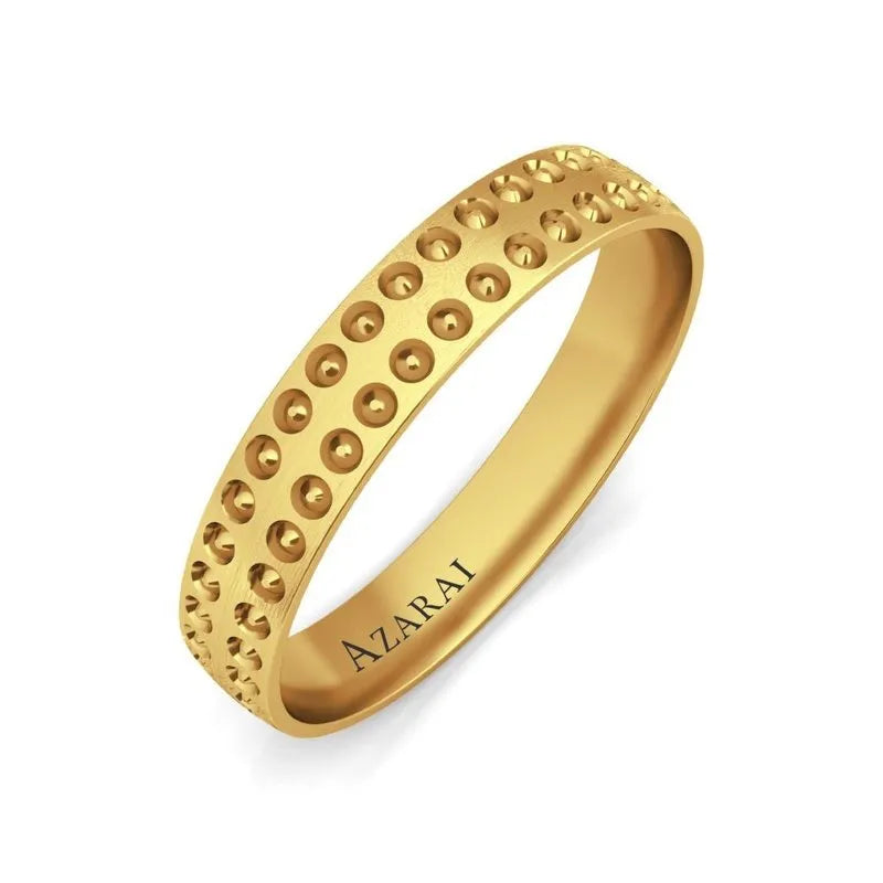 Harper 9kt gold wedding band - Wedding Rings |  Abuja | Lagos | Nigeria