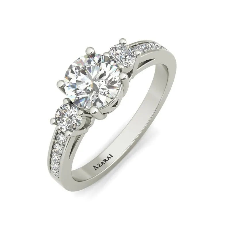 Leila sterling silver engagement ring - Wedding Rings |  Abuja | Lagos | Nigeria