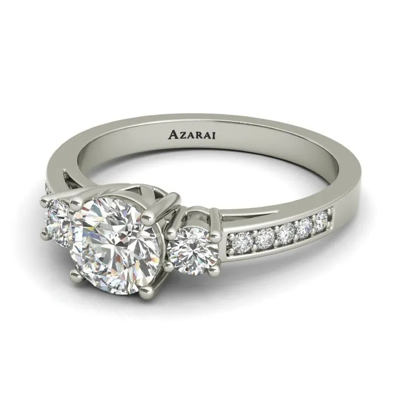 Leila sterling silver engagement ring - Wedding Rings |  Abuja | Lagos | Nigeria