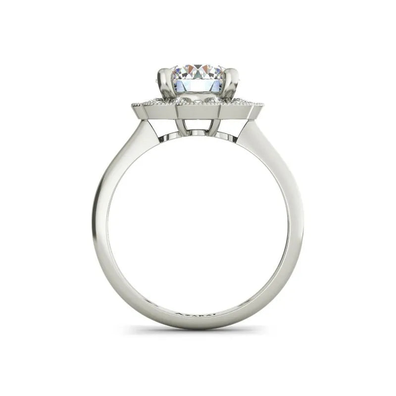 Lily 9kt gold engagement ring - Wedding Rings |  Abuja | Lagos | Nigeria