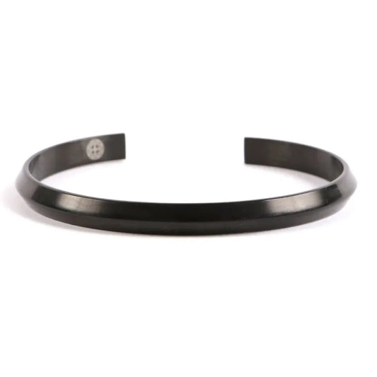 Scimitar stainless steel men's cuff - Wedding Rings |  Abuja | Lagos | Nigeria