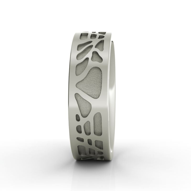 Enigma titanium wedding band ON CLEARANCE