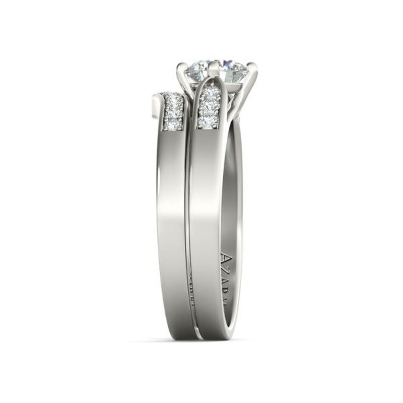 Sofia sterling silver bridal set